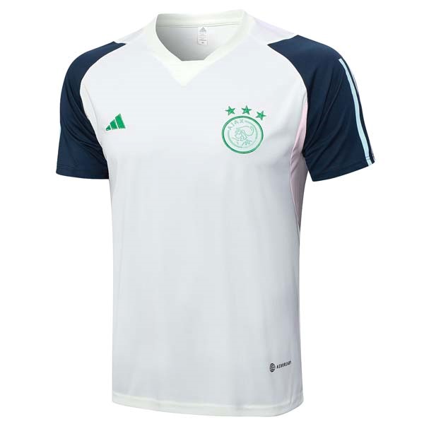 Camiseta Entrenamiento Ajax 2023-2024 Blanco